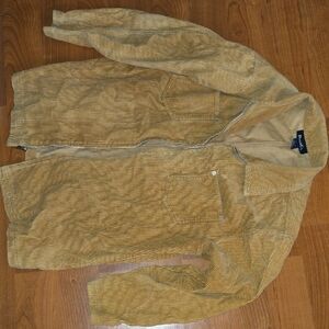 Denim&Co Mustard Corduroy Jacket